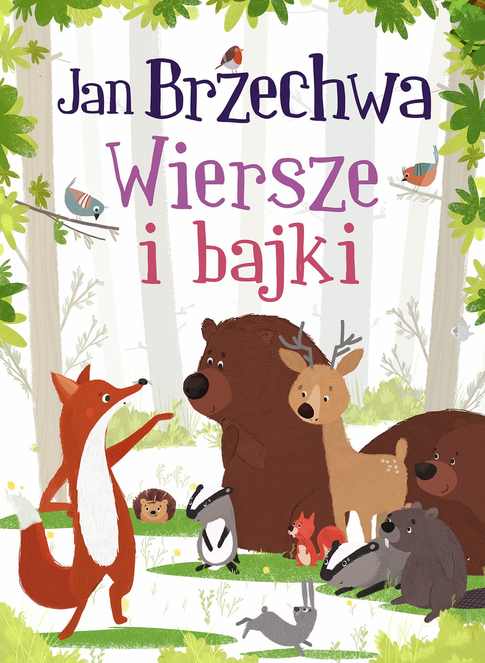Wiersze i Bajki Jana Brzechwy - Książka dla dzieci 3+