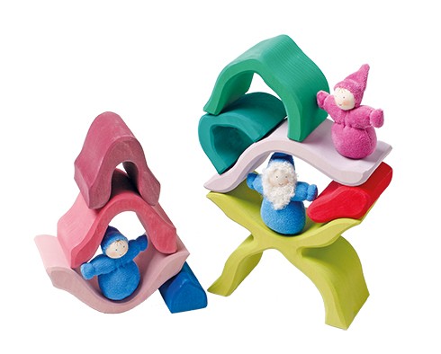 Grimm's Mały Kwiatuszek 1+ Drewniana Zabawka Sensoryczna