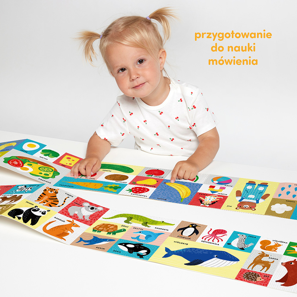 Czuczu Biblioteczka 100 pierwszych słów Edukacyjna 0+