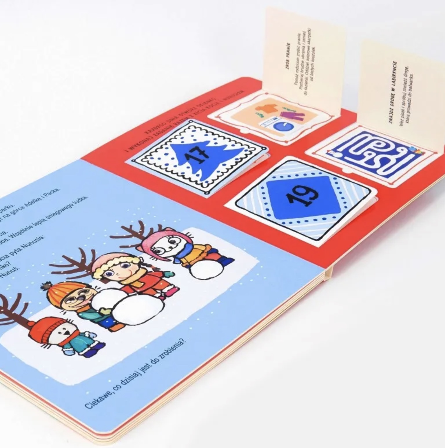 Kalendarz Adwentowy Kicia Kocia i Nunuś - Zadania 1+ | Media Rodzina