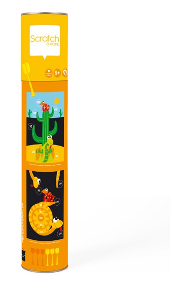 Scratch Rzutki magnetyczne Robaczki 3+