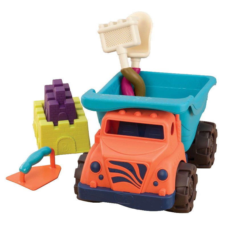 Btoys, ciężarówka z akcesoriami do piasku