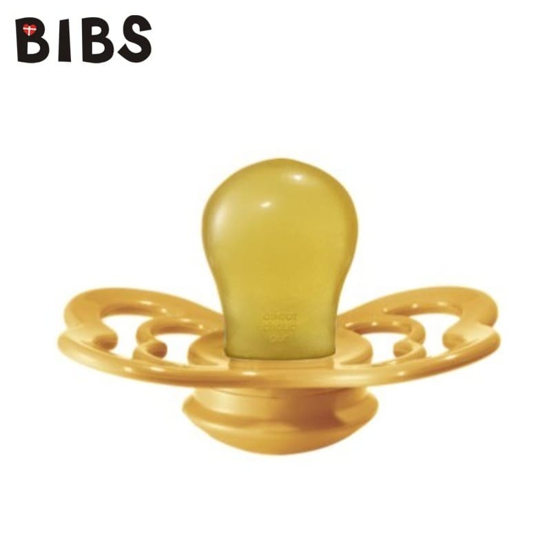 Smoczek uspokajający BIBS Supreme M Mustard kauczuk