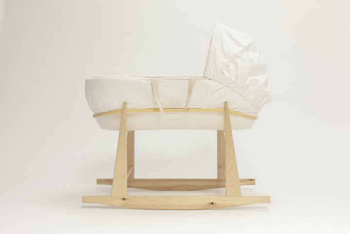 Shnuggle Kosz Mojżesza szary dla niemowląt 0+