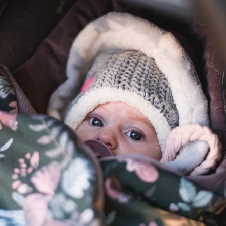 Makaszka Otulacz do fotelika Tropical Vibes 0+