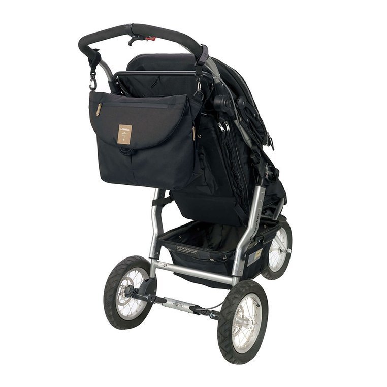 Lassig Torba Messenger Green Label Akcesoria - Black