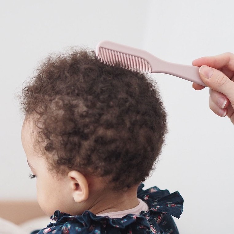 Beaba Szczoteczka i Grzebień do Włosów Old Pink 0+