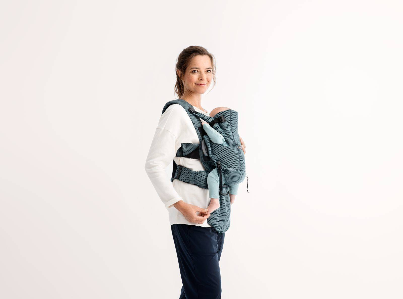 BabyBjorn Nosidełko Move 3D Mesh Zielone 0–3 
