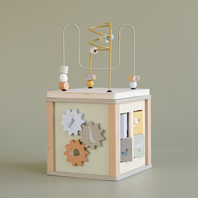 Little Dutch Kostka Aktywizująca Little Goose Mięta 18m+