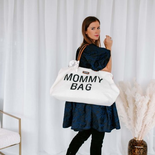 Childhome Torba Mommy Bag Teddy Bear White Limitowana 0+