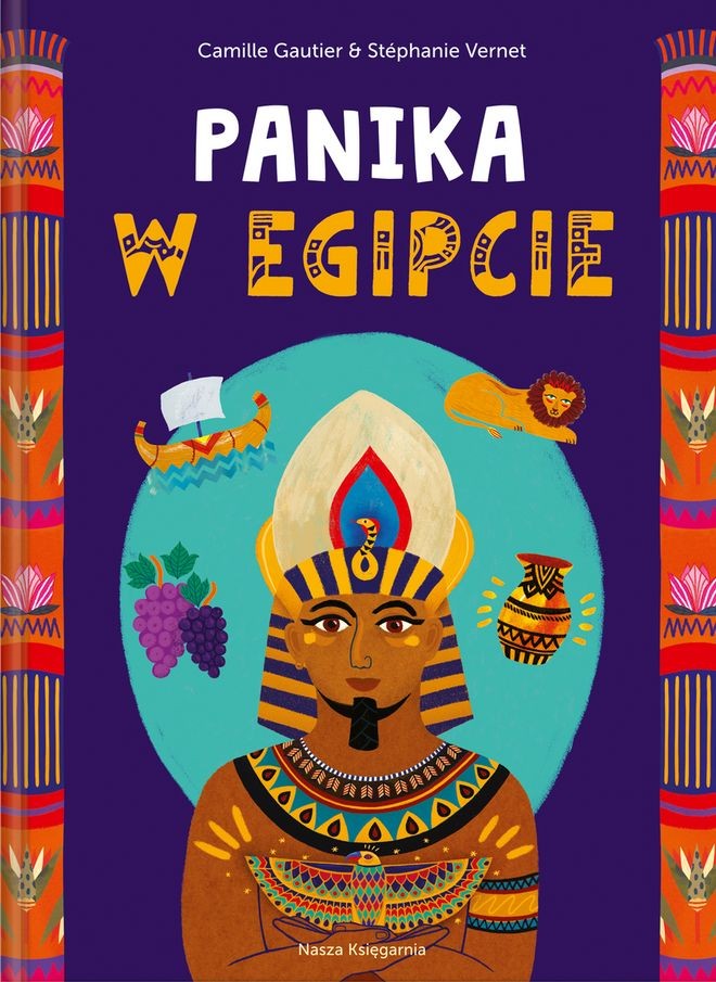 Panika w Egipcie Książka-gra Przygodowa 8+