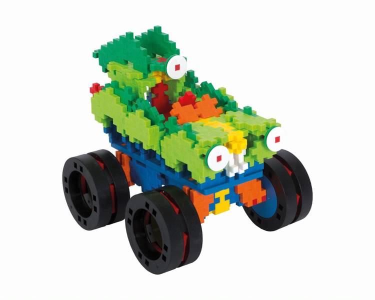 Plus-Plus GO Mini Mix 600 szt. Monster Trucks
