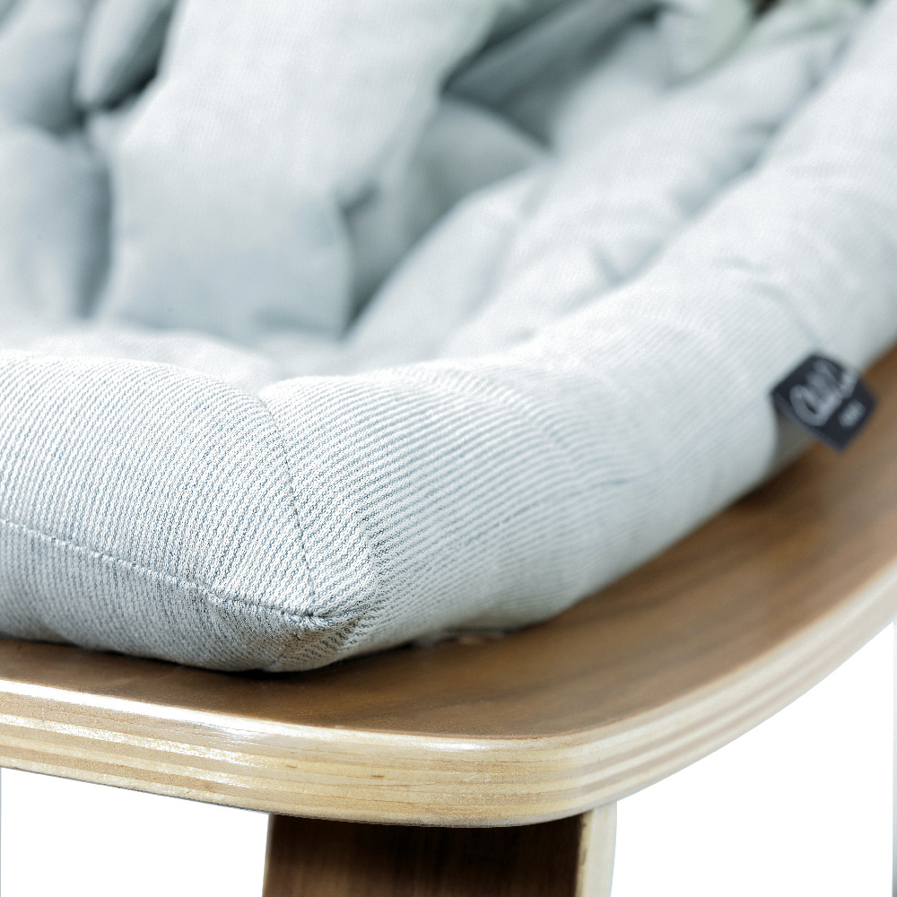 Charlie Crane Leżaczek Levo Orzech Aruba Blue 0+