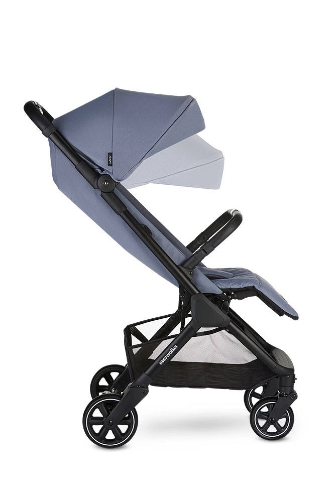 Easywalker Jackey Wózek Spacerowy Samoskładający Steel Grey