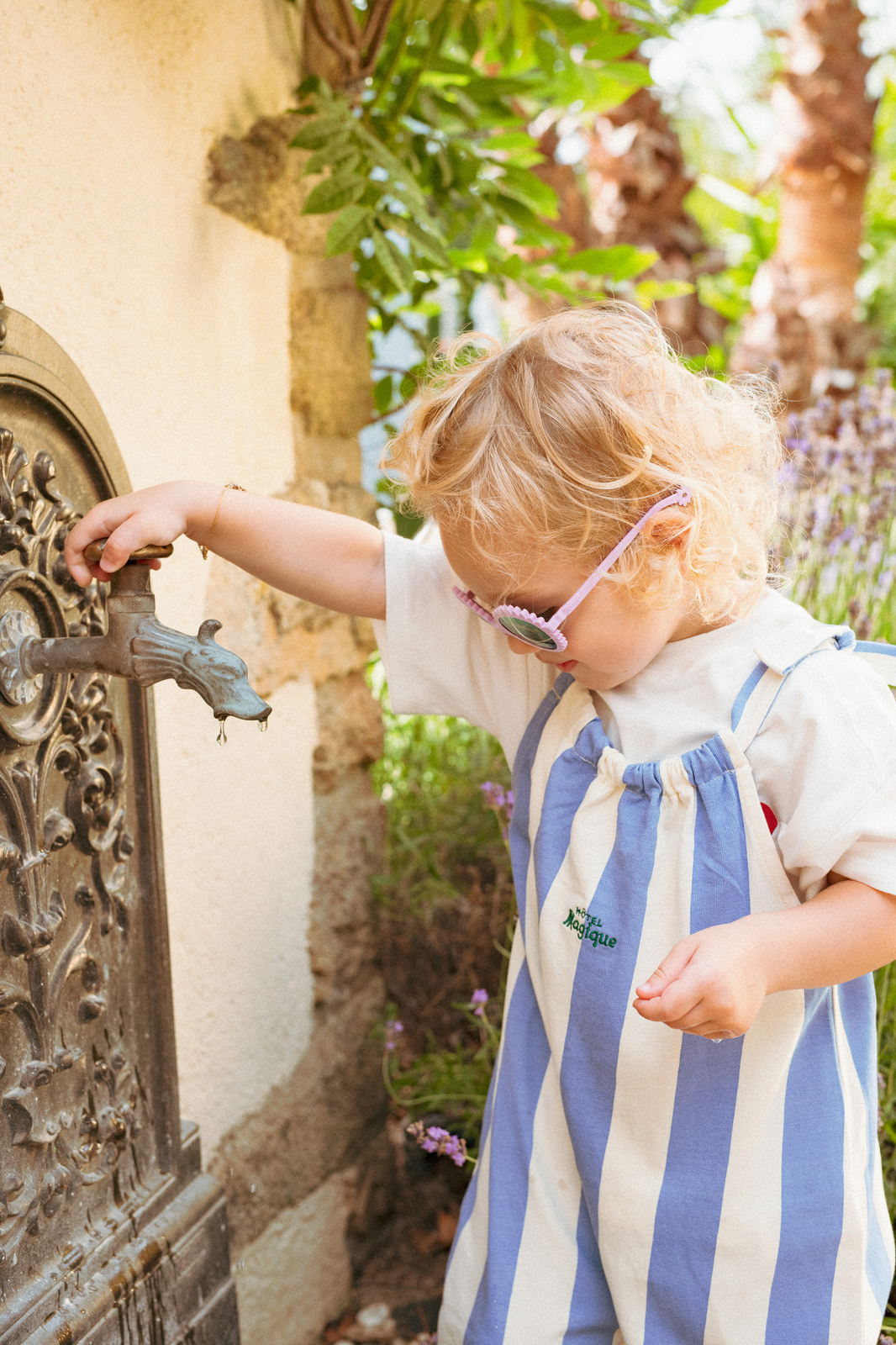 Ki ET LA Okulary Przeciwsłoneczne Fleur Verbena 2–4 lata UV400