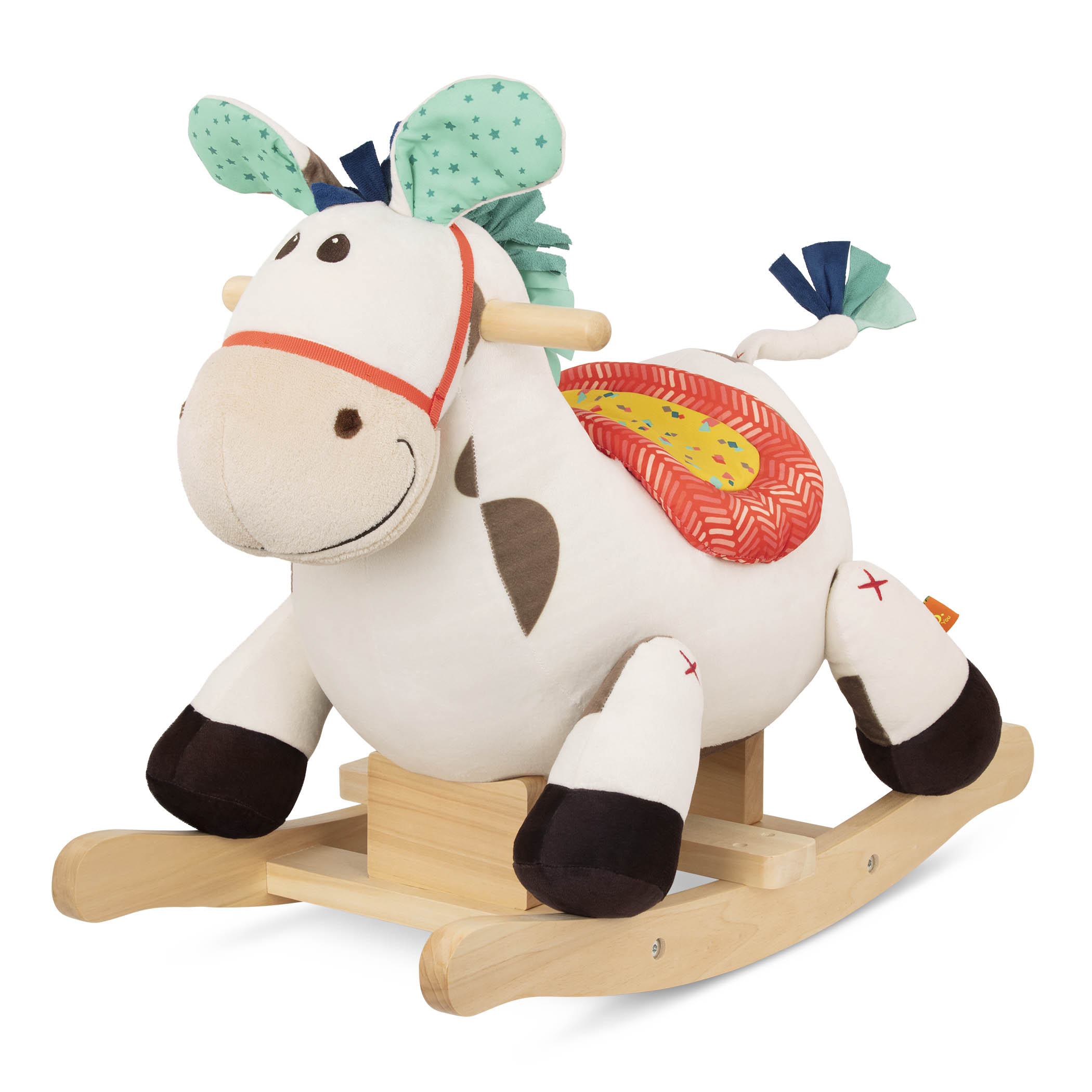 B.toys, Rodeo Rocker Spotty – pluszowy KOŃ na biegunach