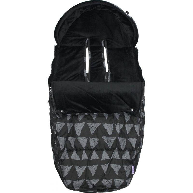 Dooky Śpiworek do wózka Black Tribal 6-36m