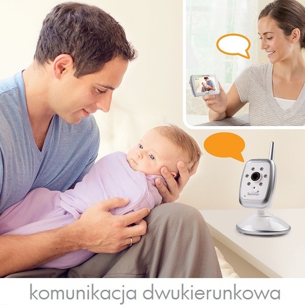 Summer Niania Cyfrowa Wide View 5" LCD 200m