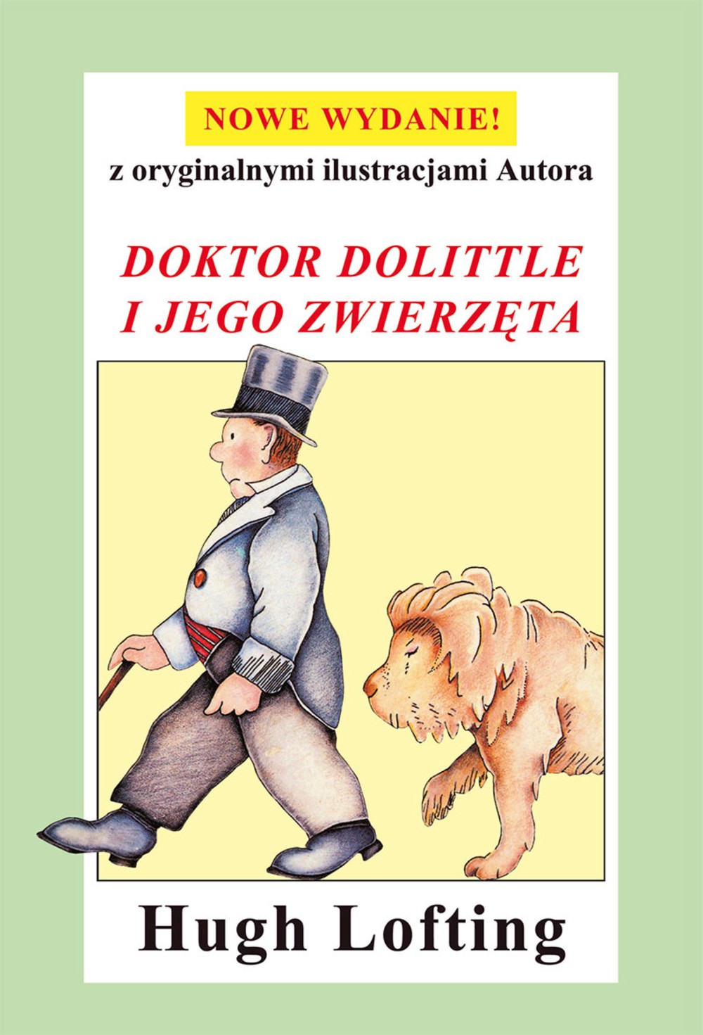 Doktor Dolittle i jego zwierzęta Książka Edukacyjna 3+