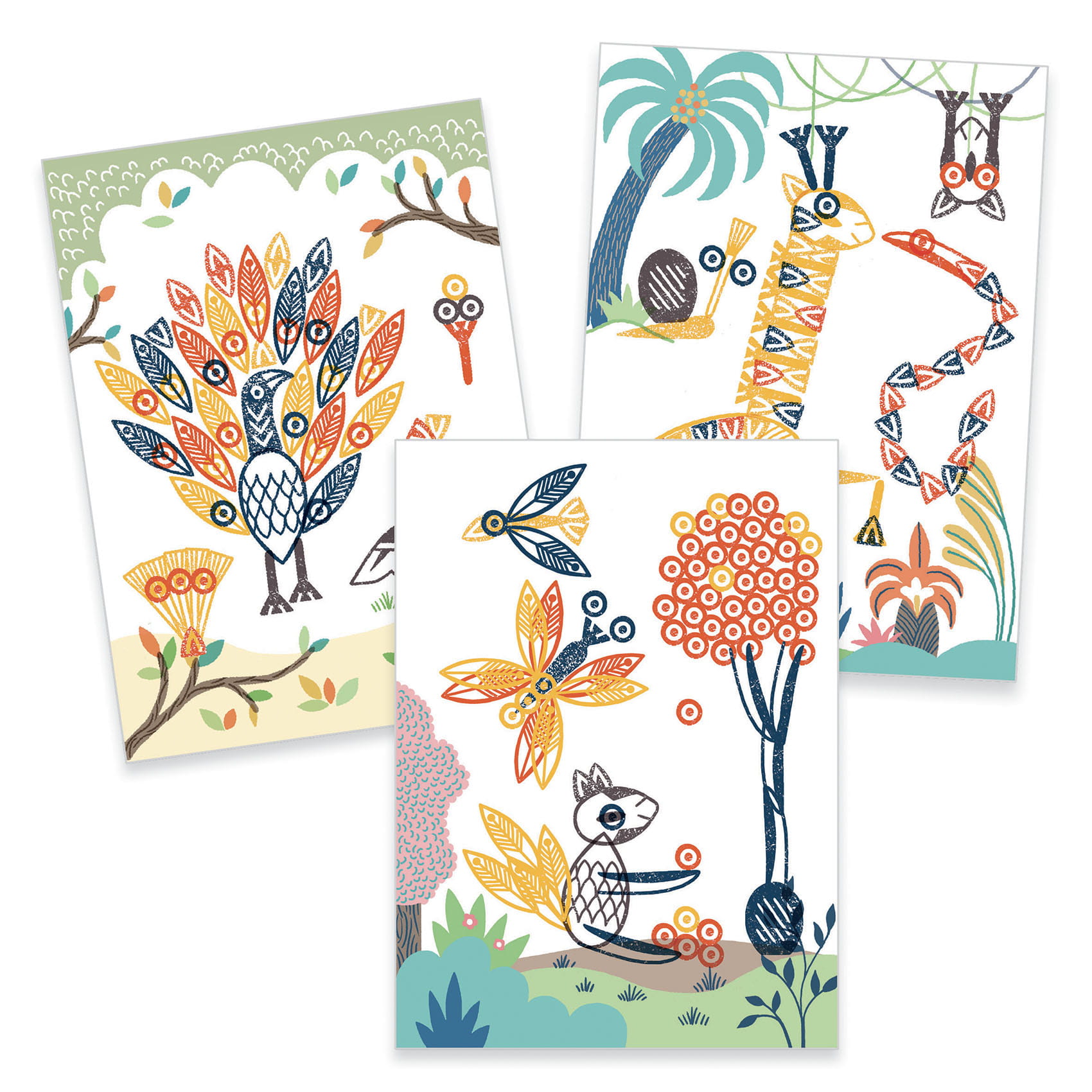 Djeco Zestaw Artystyczny Zaskakujące Zwierzęta 6+