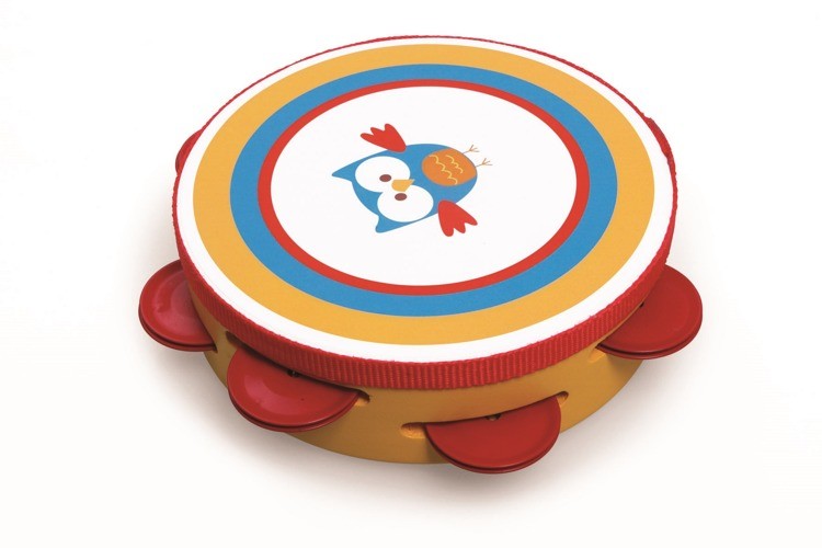 Scratch Tamburyn Sówka Lou II Drewniany +3