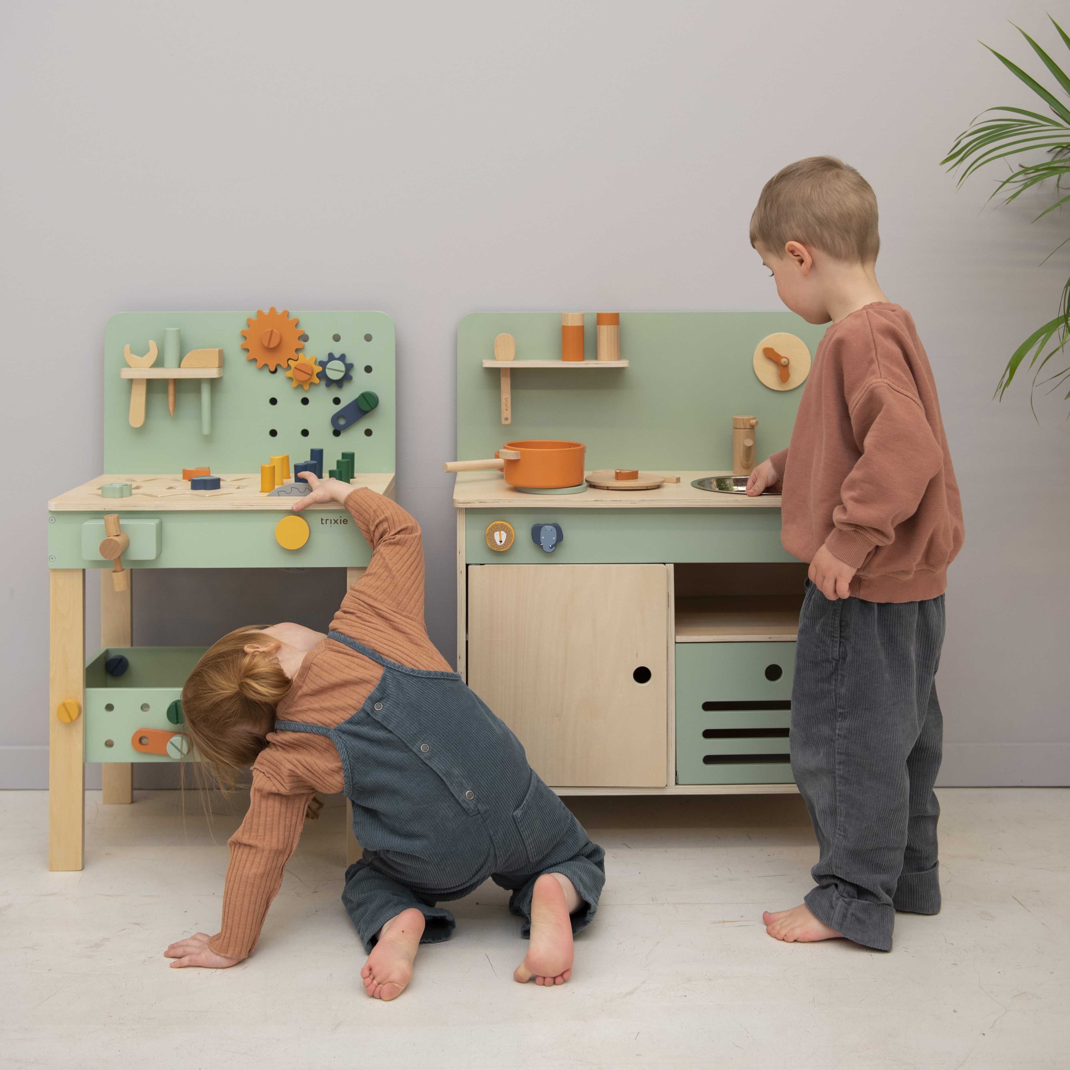 Trixie Drewniany Warsztat Majsterkowicza Zwierzęta 3+