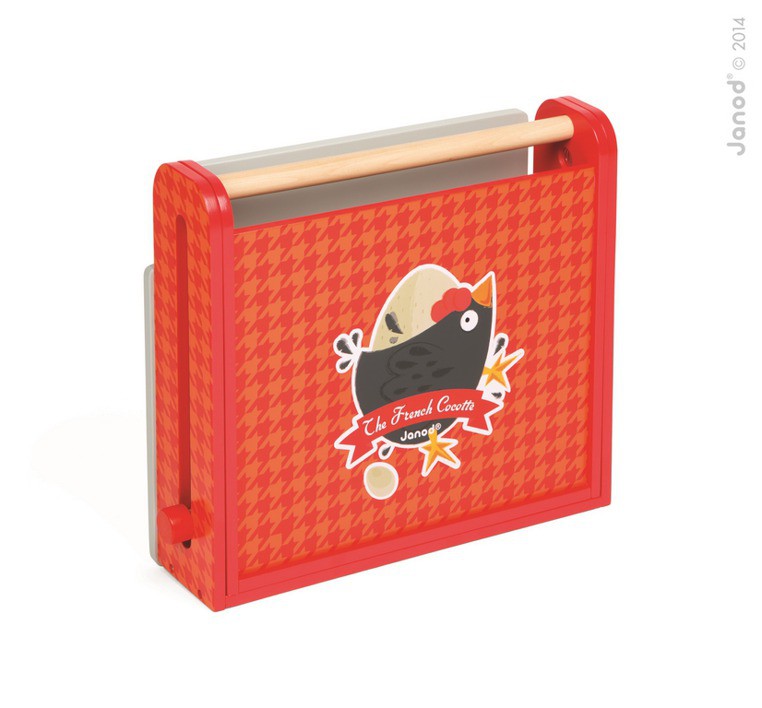 Janod Kuchnia składana French Cocotte z akcesoriami 3+ | Fabryka Wafelków