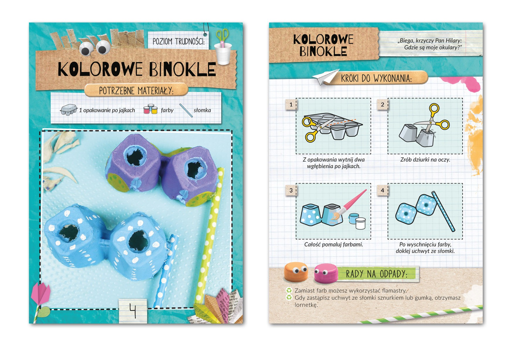 Książka Twórz z dzieckiem. 30 eko pomysłów | Agnieszka Placha