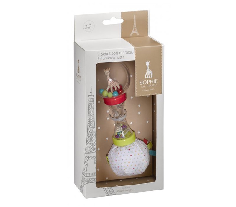 Vulli Miękka Grzechotka Marakes dla Niemowląt od 0+ | Gryzaki