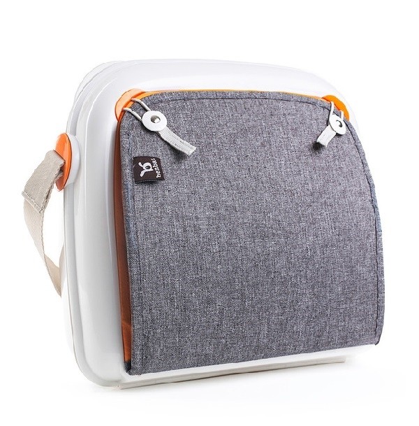BenBat Krzesełko Podróżne 2w1 YummiGo Grey/Orange 0+