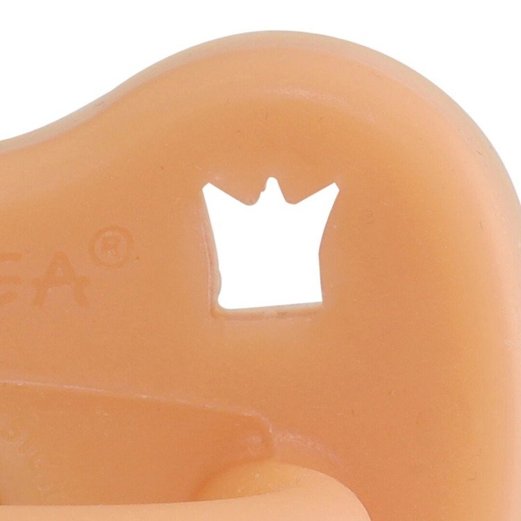 Hevea Smoczek Kauczukowy Anatomiczny 0-3 msc Korony