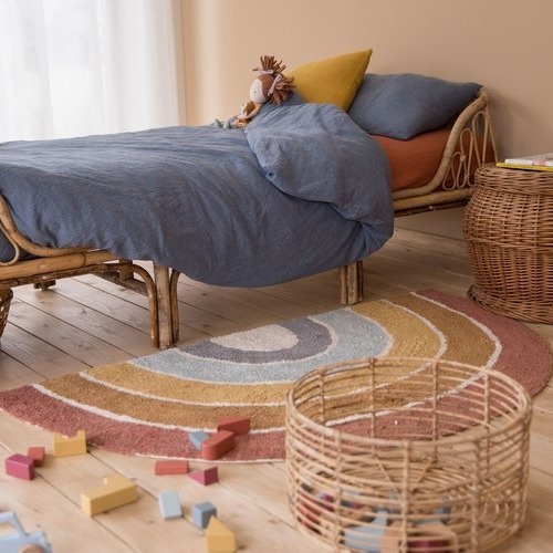 Little Dutch Dywan Tęcza Pure & Nature 80x130cm