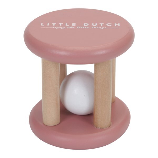 Little Dutch Grzechotka Róż Flowers 3m+