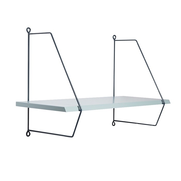 Done by Deer Półka Ścienna Niebieska 60cm