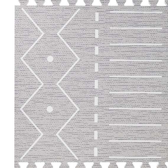 Mata piankowa puzzle duże Prettier Playmat  szara