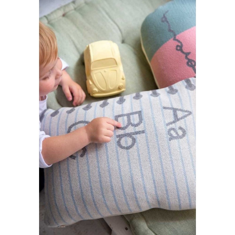 Lorena Canals Poduszka Bawełniana Knitted Notebook 30x45cm