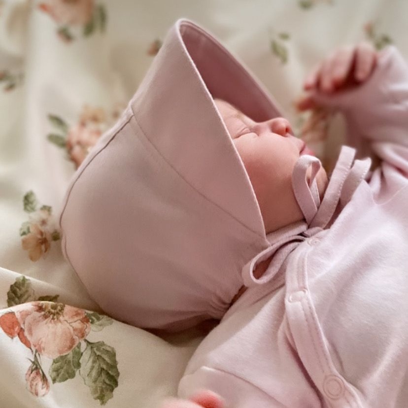 Samiboo Bonetka Bambusowa Brzoskwiniowa 0-3M