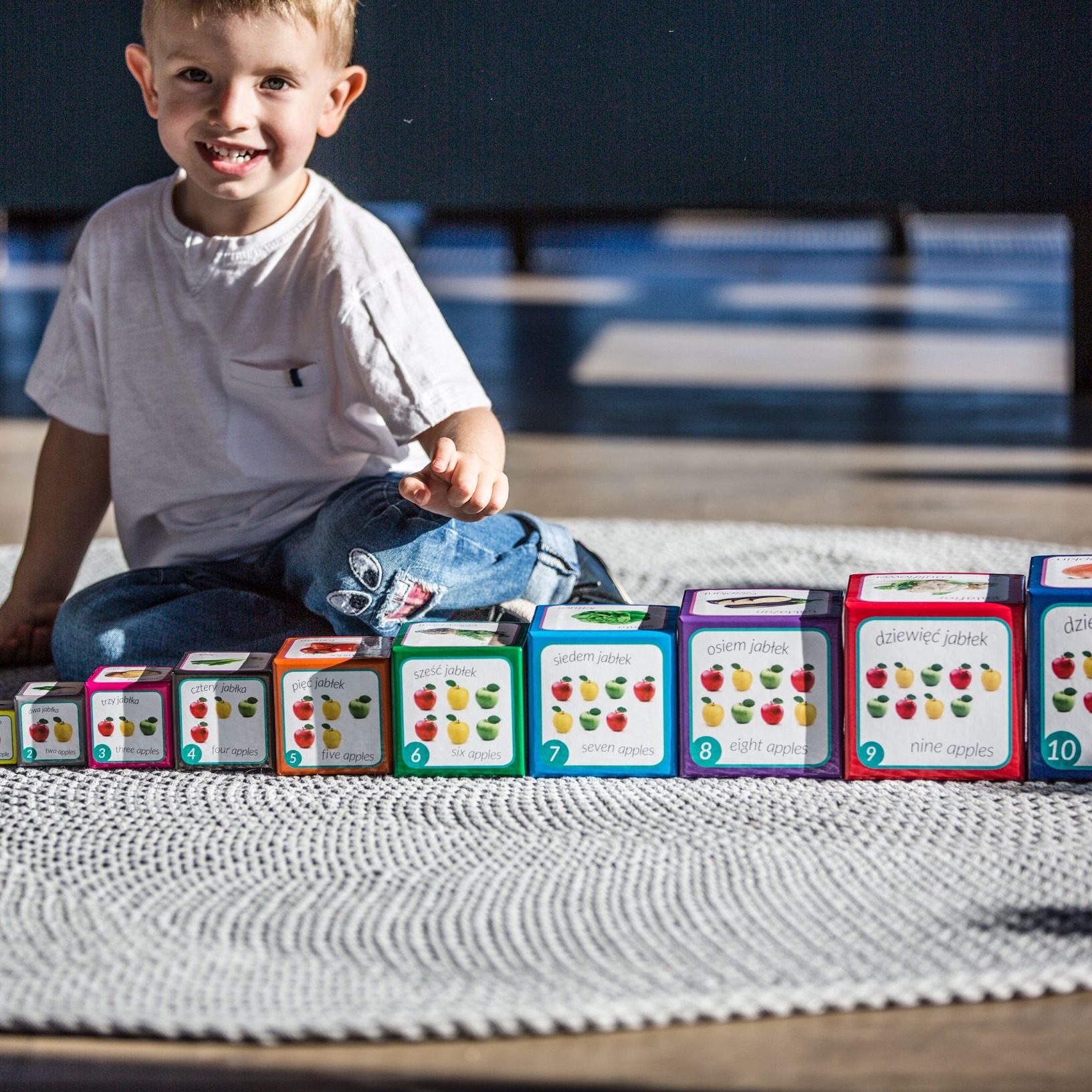 Piramida Zabaw Owoce i Warzywa 12el 1+