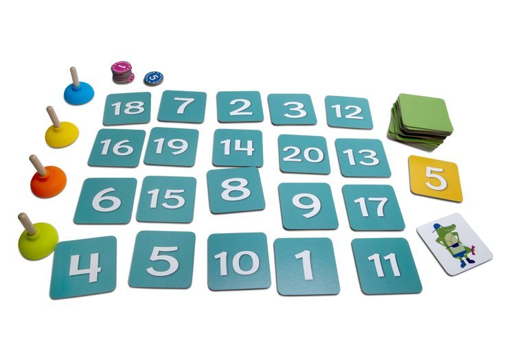 BS Toys Gra Logiczna Modny Krokodyl Matematyka 6+