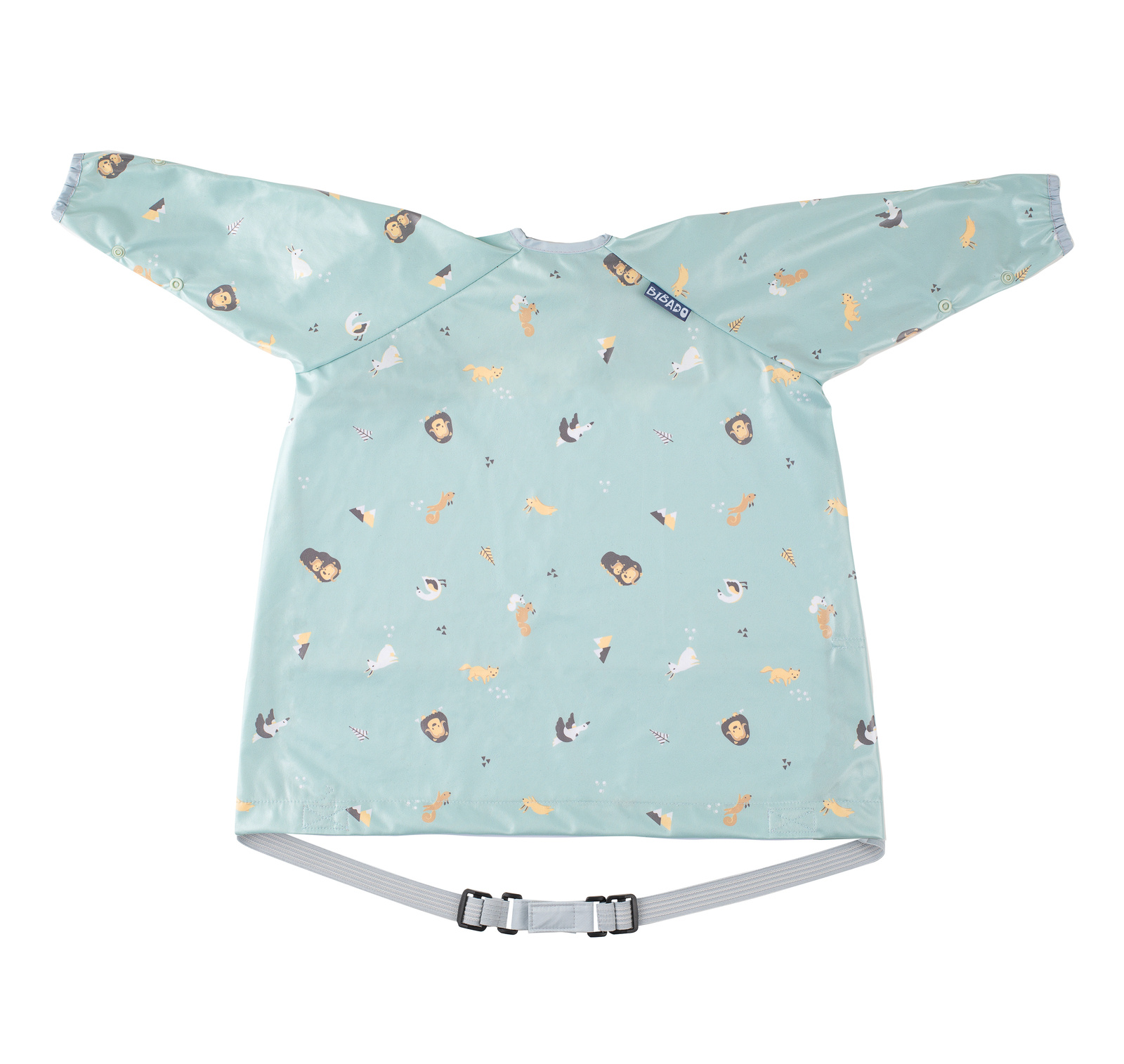 BIBaDO Wodoodporny śliniak z długim rękawem BLW 6m+