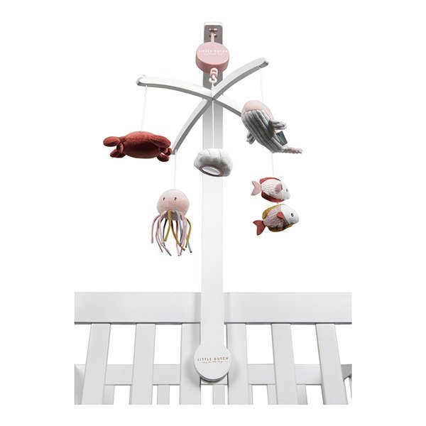 Little Dutch Karuzela do łóżeczka Ocean Róż 0+
