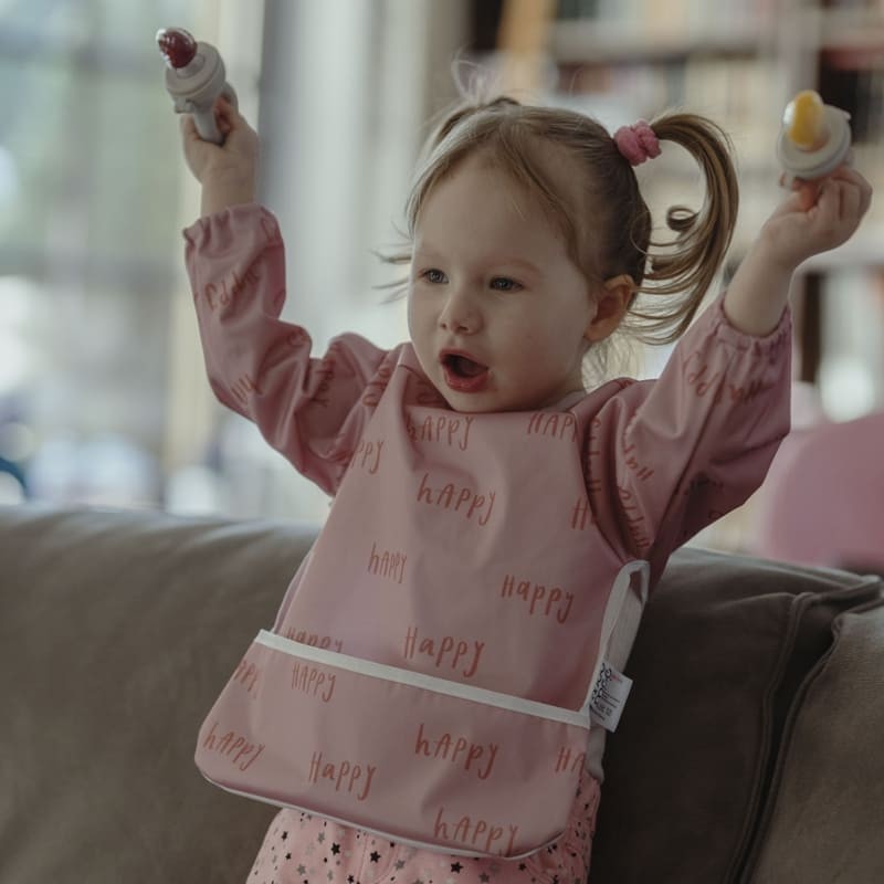 Muumee Śliniak Wodoodporny z Długim Rękawem 6-24m