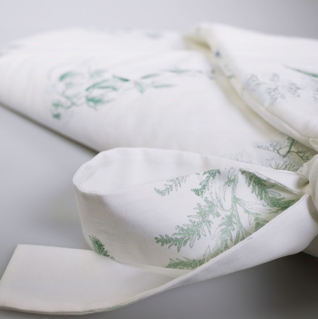 LULLALOVE Rożek Niemowlęcy Zielnik Niebieski 0+