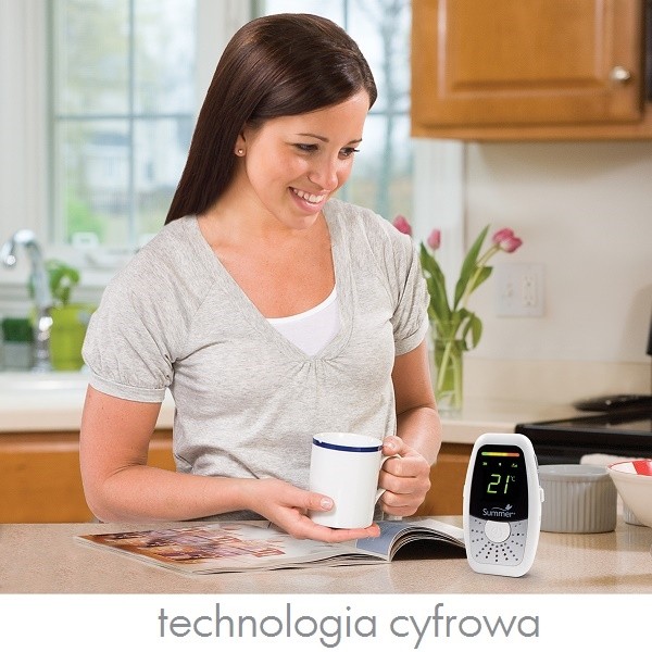 Summer Niania Cyfrowa Audio Wave Deluxe - Monitor Dźwięku 0+