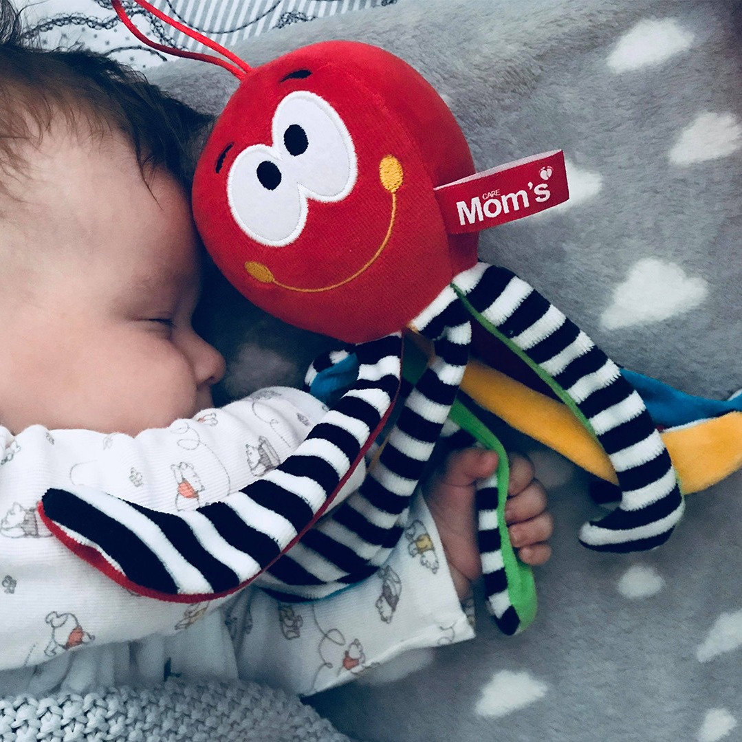 Mom's Care Mini Ośmiornica Czerwona 0+