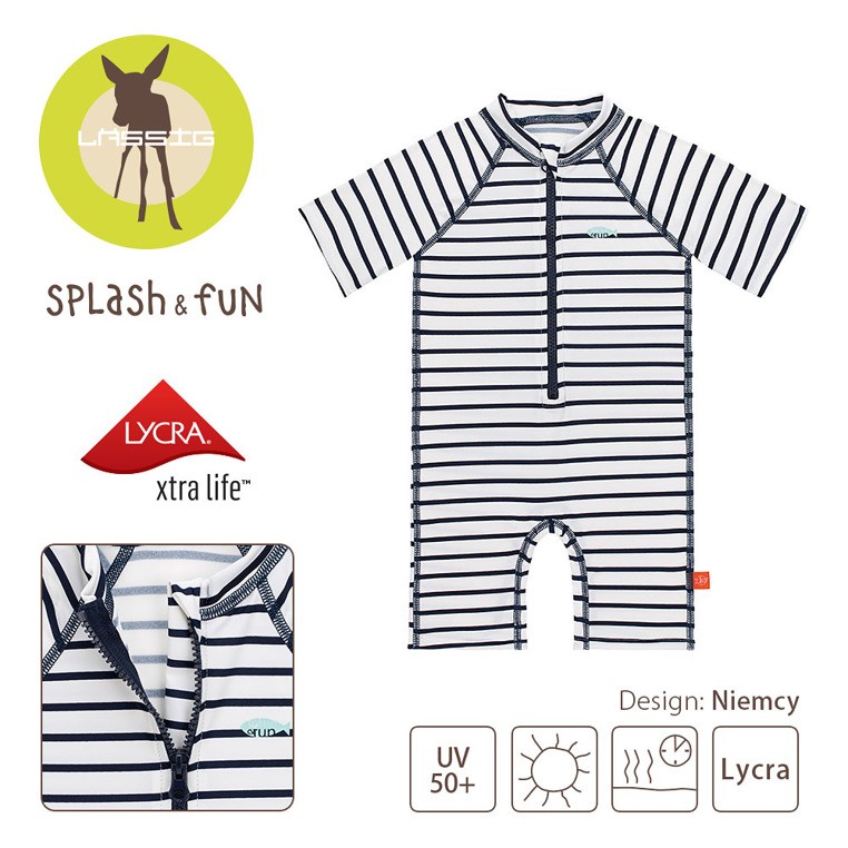 Lassig Kombinezon do pływania UV 50+ Striped boys 24 mc