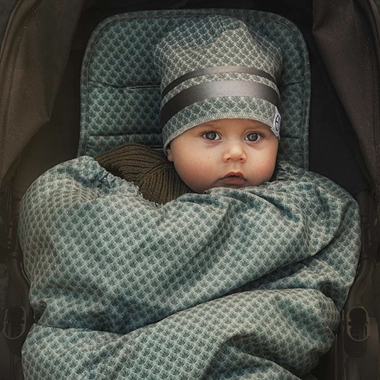 Elodie Details Śpiworek i Wkładka 2w1 Turquoise 0+