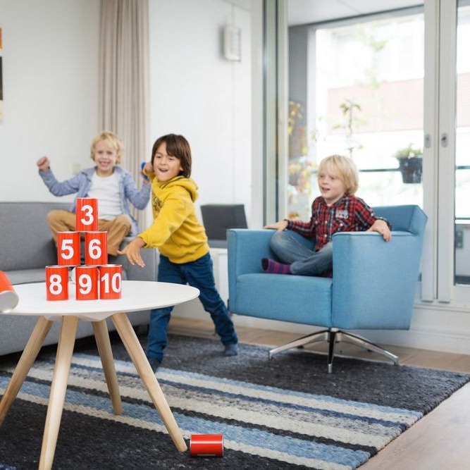 Gra Puszki Czerwone - Zręcznościowa 3+