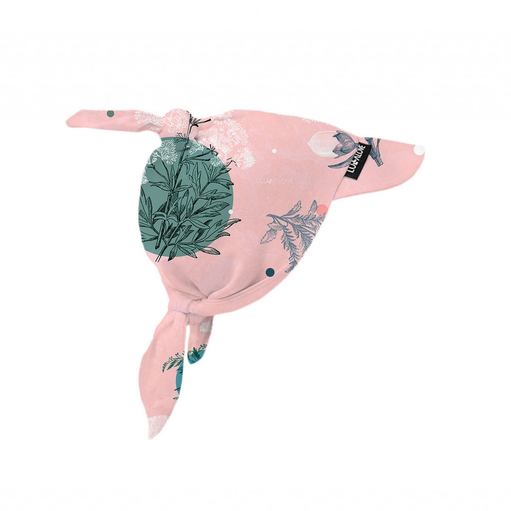 Lullalove Chustka z Daszkiem Rose Garden 0-6m