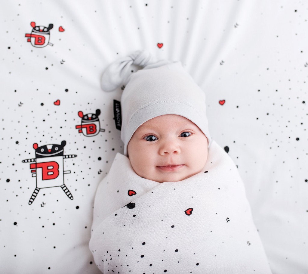 Mata do zdjęć i zabawy Lullalove MRB 95x120cm 0+